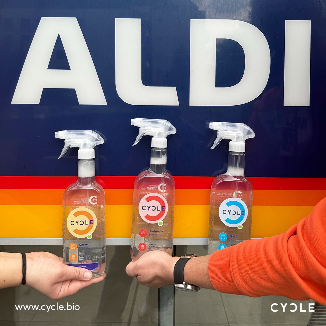 CYCLE termékek az ALDI magyarországi üzleteiben.