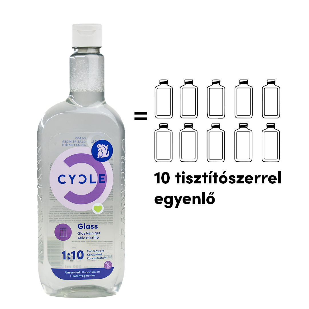 Ablaktisztító 10X Koncentrátum 500ml